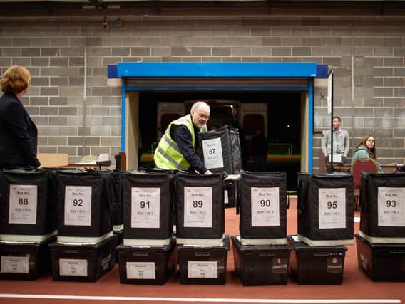 The election is just around the corner, and candidates across Wakefield and the Five Towns are making one final push for votes before the polls open. Pictured are votes being counted at Thornes Park Stadium - the process is likely to look a little different this year.