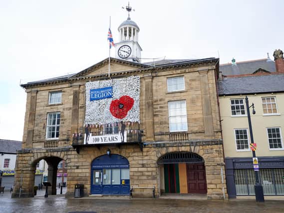 A community poppy display has come to life again to commemorate 100 years of the Royal British Legion