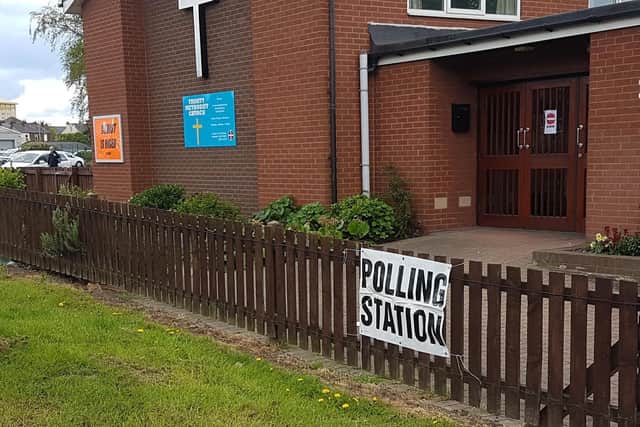 Polling stations are open from 7am until 10pm today.