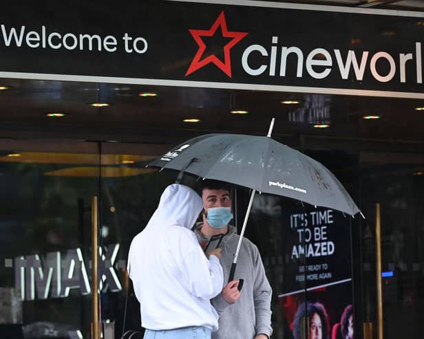 Cineworld cinemas in Wakefield and Castleford are expected to reopen next week, with new membership fees for Cineworld Unlimited members. Photo: JUSTIN TALLIS/AFP via Getty Images