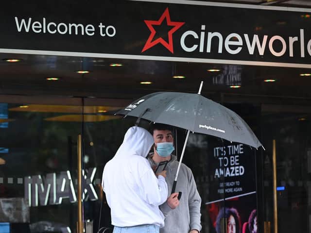 Cineworld cinemas in Wakefield and Castleford are expected to reopen next week, with new membership fees for Cineworld Unlimited members. Photo: JUSTIN TALLIS/AFP via Getty Images