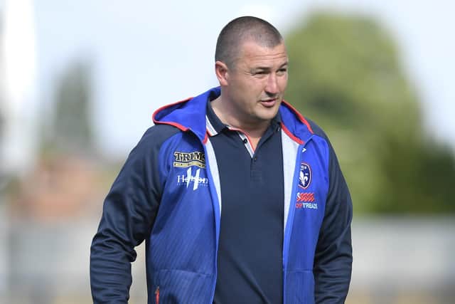 Blow: Wakefield Trinity coach Chris Chester will be without Tom Johnstone for a while longer. (Photo by George Wood/Getty Images)