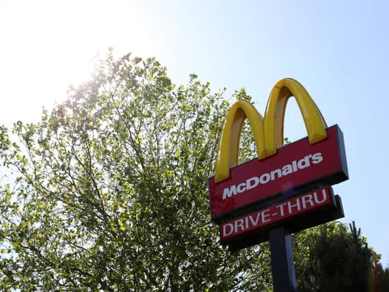 McDonald's branches in Wakefield, Pontefract and Castleford will reopen for indoor dining next week. Photo by Naomi Baker/Getty Images