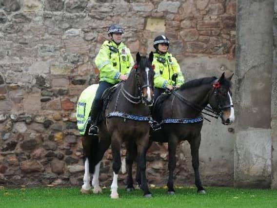 Mounted patrols have been brought in to Castleford