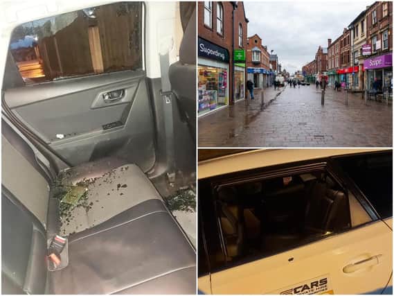 A Castleford taxi company has announced it will no longer work in certain areas of the town, following an attack on a taxi which saw a passenger taken to hospital with injuries. Photos: JPIMedia/Cas Cars