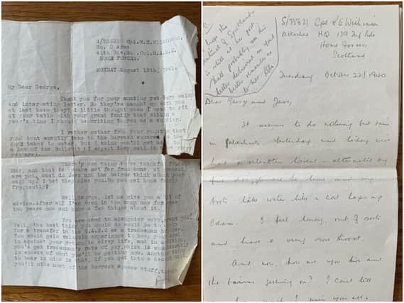 A woman from Scotland is hoping to reunite a set of historic letters with their original writer - a Second World War soldier who is believed to have come from Wakefield.