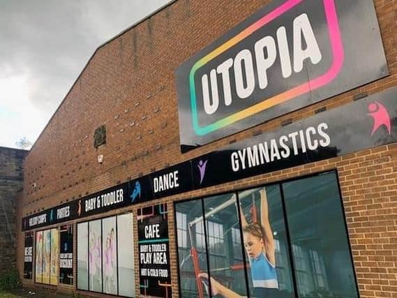 Utopia Active is Wakefield’s first purpose-built gymnastics and dance facility for children, launched by ex-Yorkshire gymnast Kirstie Limbert and husband Luke.