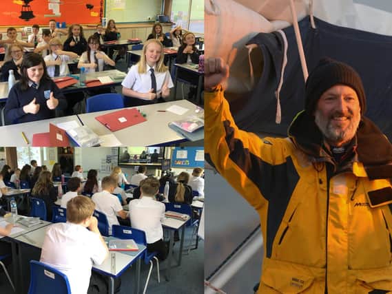 Educational visit from deaf sailor teaches Pontefract pupils about hearing loss
