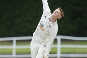 Eddie Morrison, who claimed 1-45 in 13 overs for Castleford against Driffield Town.