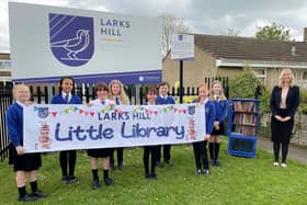 Pontefract pupils are hoping to inspire their community to pick up a book