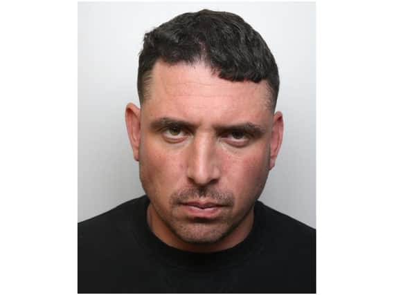Police in Leeds and Wakefield are searching for Damien Cooper, who is wanted on suspicion of possession of firearms, as well as a number of other offences. Photo: West Yorkshire Police