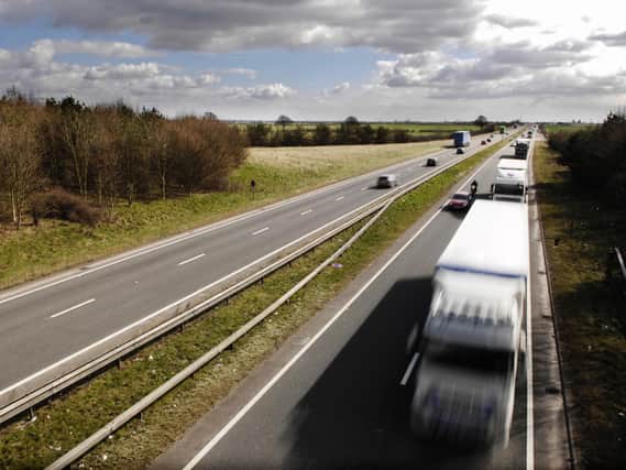 Motorists in Pontefract are being warned of long delays this morning, after a collision on the A1. Stock image.