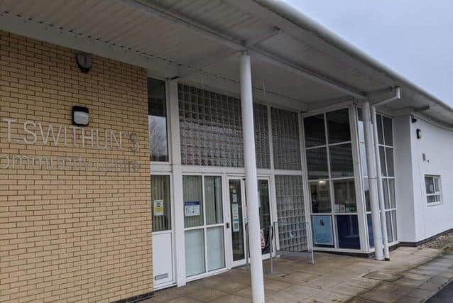 St Swithun's Community Centre in Eastmoor. Coun Akbar says he wants a new youth club to run in the area.