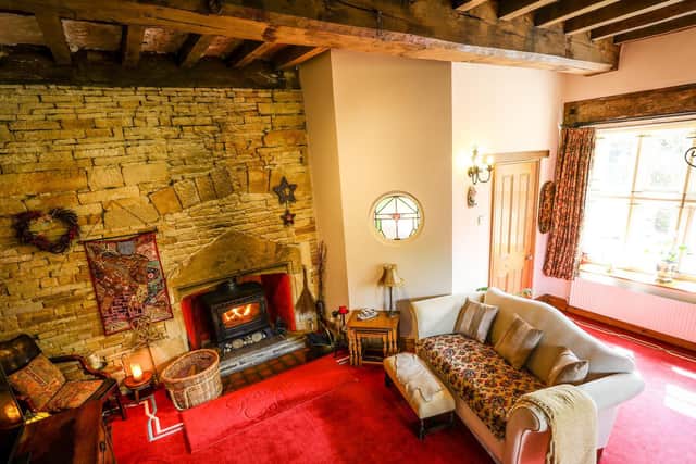 The cosy and characterful sitting room