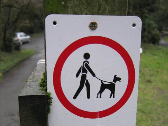 Always keep your dog under control and on a lead where signposted