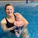 Former Olympic swimmer Becky Adlington has launched her official BabyStars swim programme in Wakefield.