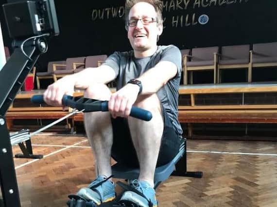 The event saw Luke McNamara, Vice Principal at OPA Park Hill, and Chris Rigby, Primary SEND Director, row on two rowing machines simultaneously for the length of the River Calder, a whopping 72 kilometres.