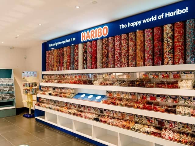 A mouthwatering display for customers to enjoy.