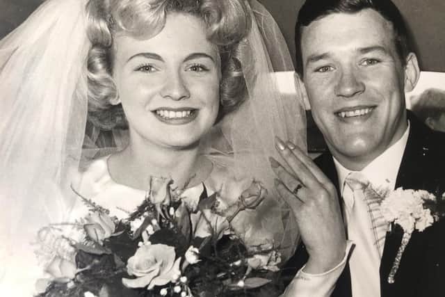 The couple wed on June 3, 1961 in Lupset.