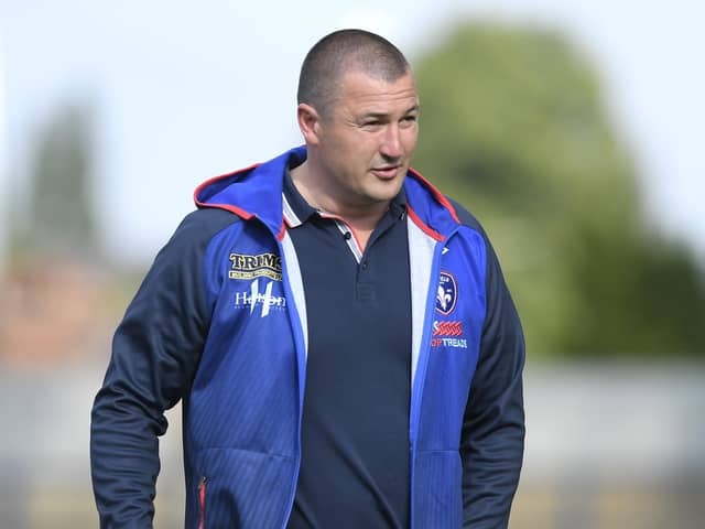 CHRIS CHESTER: The Wakefield Trinity head coach is targeting a third-straight Super League win. Picture: George Wood/Getty Images.
