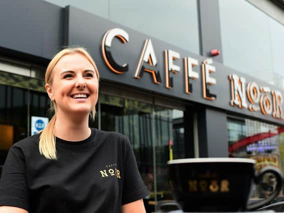 Cafe Noor manager Lauren Stirland