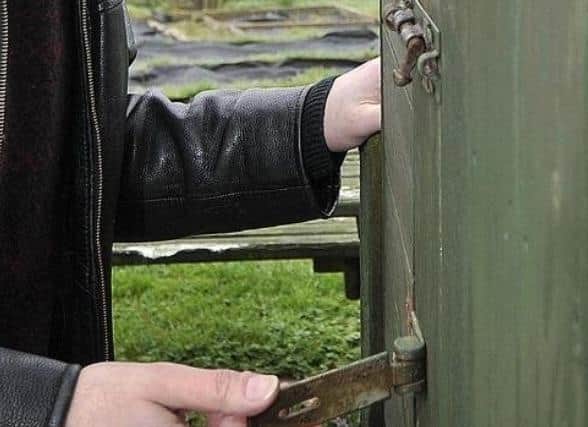 Wakefield Police are urging people to make sure security is tight on sheds and garages after a number of break-ins in Horbury.