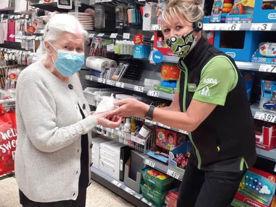 When Asda worker Mel Wynn discovered how much an 87-year-old regular customer loves old-fashioned barley sugar sweets, she went above and beyond to make sure she received a bag of her childhood favourites