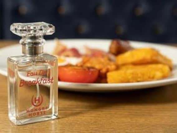 The pub has launched a quirky gift for local breakfast lovers just in time for Father’s Day – a fragrance that smells just like a full English breakfast.