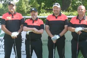 BBC presenter Dan Walker and former Look North host Harry Gration, former footballers Bruce Grobbelaar, Paul Heckinbottom, Steve Haslam, Daral Pugh, Andy Holdsworth, Chris Turner and Neil McDonald were among the celebrity golfers who took part in the one-day event at Waterton Park Golf Club.
