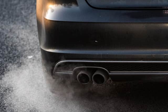 Idling pollutes the atmosphere and affects air quality.