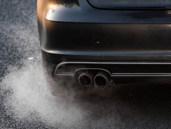Idling pollutes the atmosphere and affects air quality.