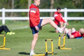Rhinos' Mikolaj Oledzki is set to make his England debut on Friday. Picture by Allan McKenzie/SWpix.com.