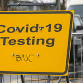 Surge testing: These are all the places in Wakefield, Pontefract and Castleford that you can book a PCR test. Pictured is a Covid-19 testing site in Wakefield in January 2021.