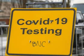 Surge testing: These are all the places in Wakefield, Pontefract and Castleford that you can book a PCR test. Pictured is a Covid-19 testing site in Wakefield in January 2021.