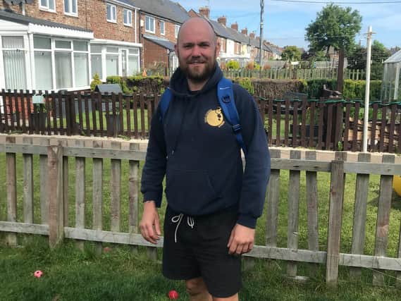 Former championship boxer Sean Hughes is walking 200 miles for charity.