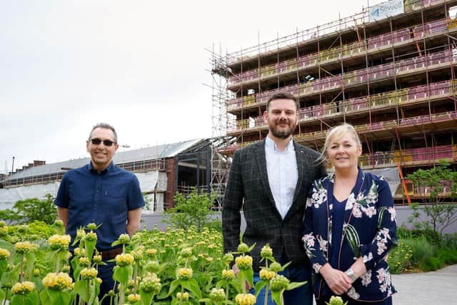 As the deadline for the Wakefield Express Excellence in Business Awards draws nearer, we check in with sponsor Forged in Wakefield, who are celebrating a financial boost. Gary and Victoria Ford, of Forged in Wakefield, outside the Tileyard North development.