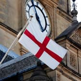The flag at Wakefield Town Hall