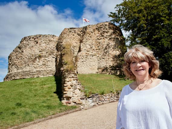 There are just days to go until the Wakefield district officially enters its bid for the City of Culture title. Pictured is Wakefield Council leader Denise Jeffery at Pontefract Castle.