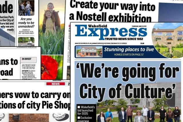 This month, we’re giving you the chance to get to know the people behind the paper, with a series of community days in Wakefield city centre. Members of the Express team will be available throughout the days at stands in the city centre, to answer your questions and listen to your suggestions.