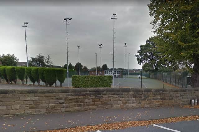 Plans to install new floodlights at a popular Wakefield tennis club have been approved, after a surge in public support. Photo: Google Maps