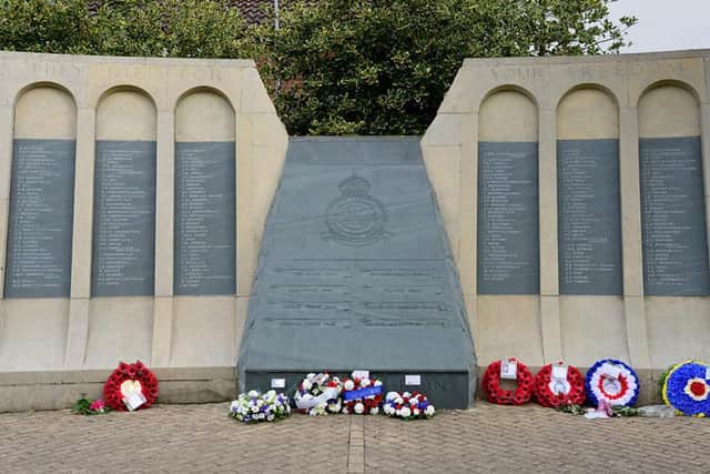 The memorial in Lincoln that bears Sgt Ibbotson's name.