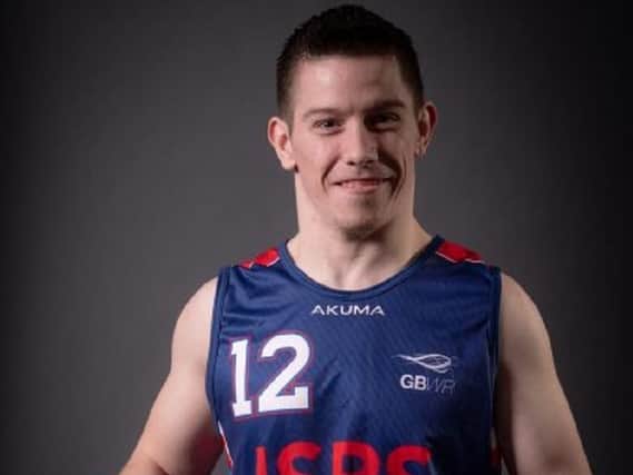 Tokyo bound: Jamie Stead, who has been selected for the Team GB Wheelchair Rugby Squad that is set to compete in the Tokyo Paralympics.