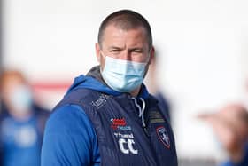 FRUSTRATION: For Wakefield Trinity head coach Chris Chester. Picture: Ed Sykes\SWpix.com.