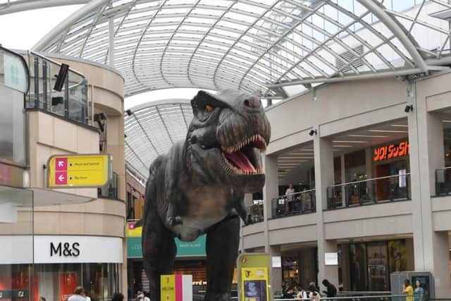 The T-Rex has landed at Trinity Leeds