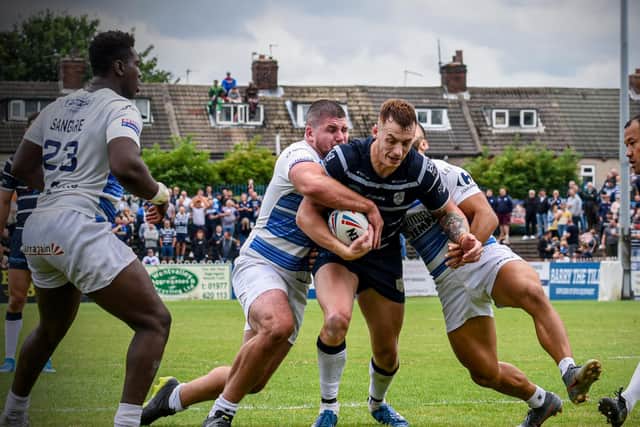 DEFEAT: Featherstone Rovers 6-23 Toulouse Olympique. Picture: Dec Hayes Photography.