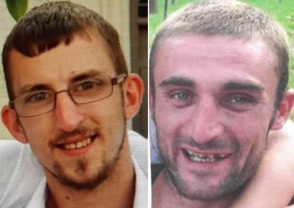 Taken: Matthew Wilson (left) and Ian Broadhurst died because of Cawley’s driving.