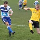 Two goals: Nathan Perks, who struck twice for Nostell MW. Picture: Keith A Handley