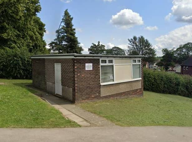 The small community centre on Flanshaw Road.