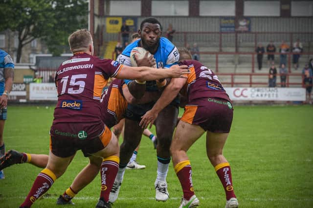 RESULT: Batley Bulldogs 13-28 Featherstone Rovers. Picture: Dec Hayes Photography.