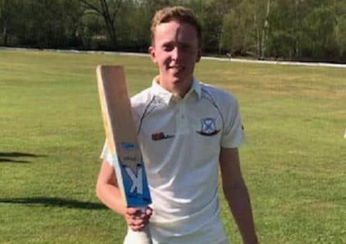 Calder Grove CC's Ben Brown.